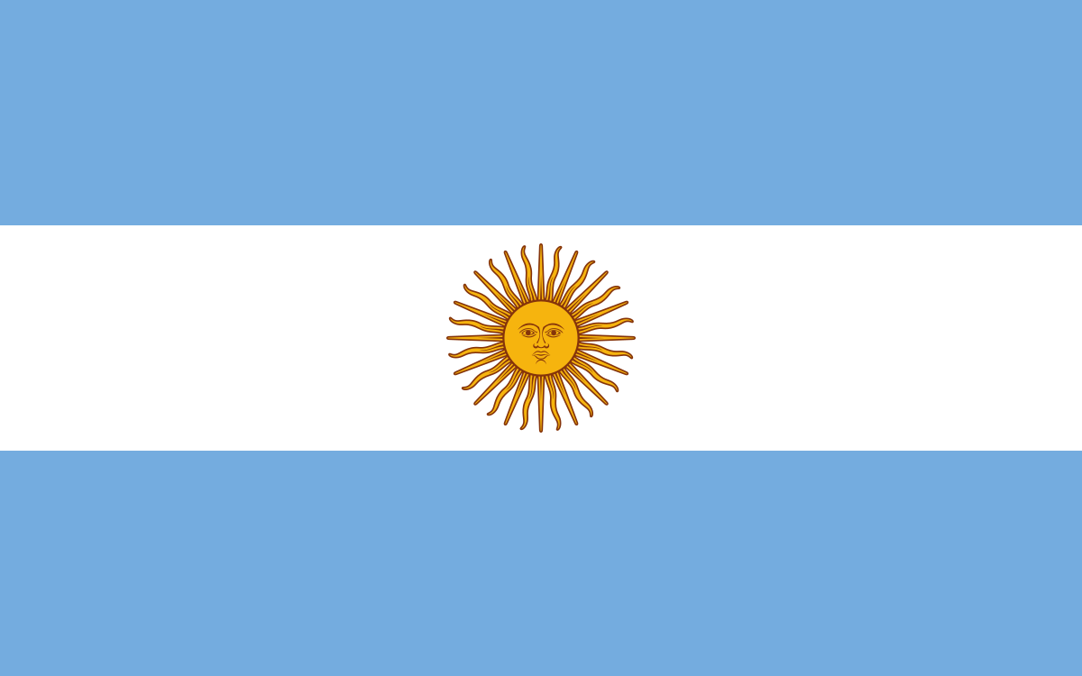 Bandera de Argentina