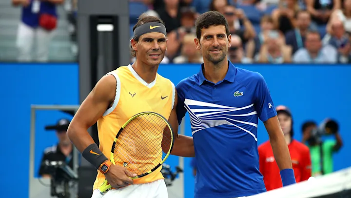 Rafael Nadal y Novak Djokovic