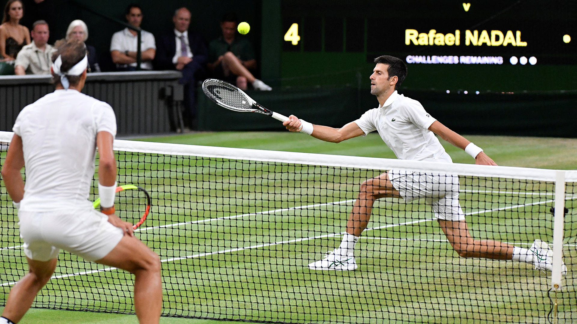 Rafael Nadal y Novak Djokovic