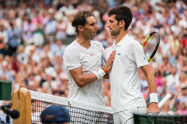 Imagen de Nadal y Djokovic