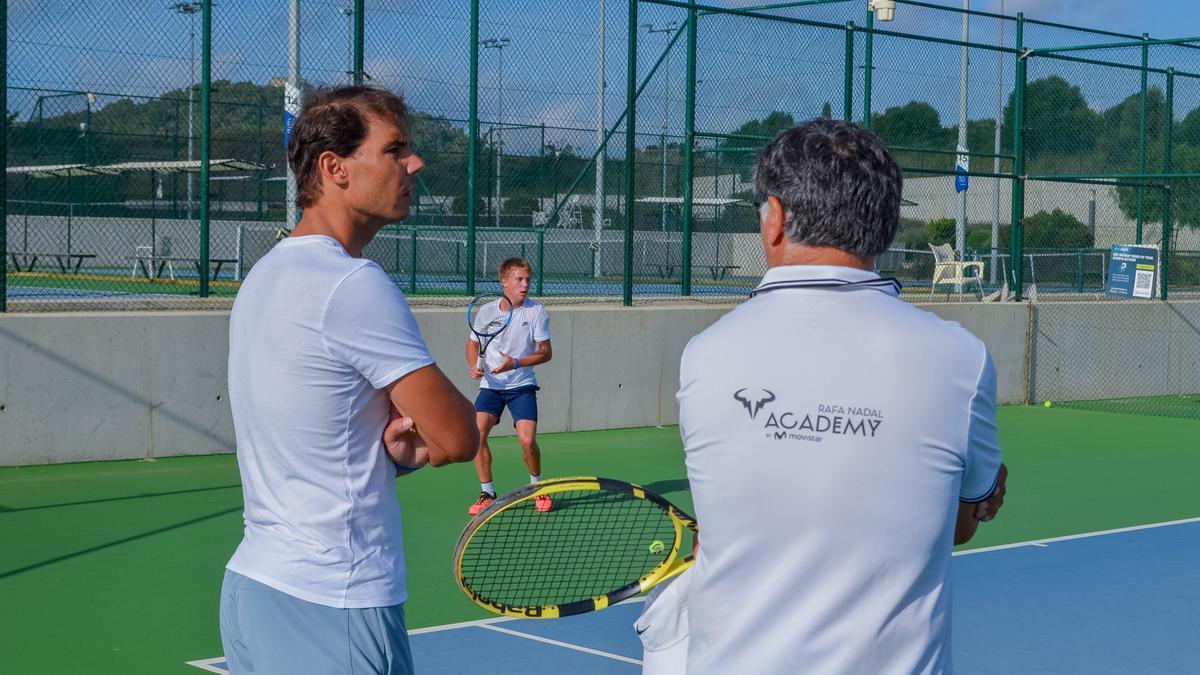 Rafael Nadal y Toni Nadal