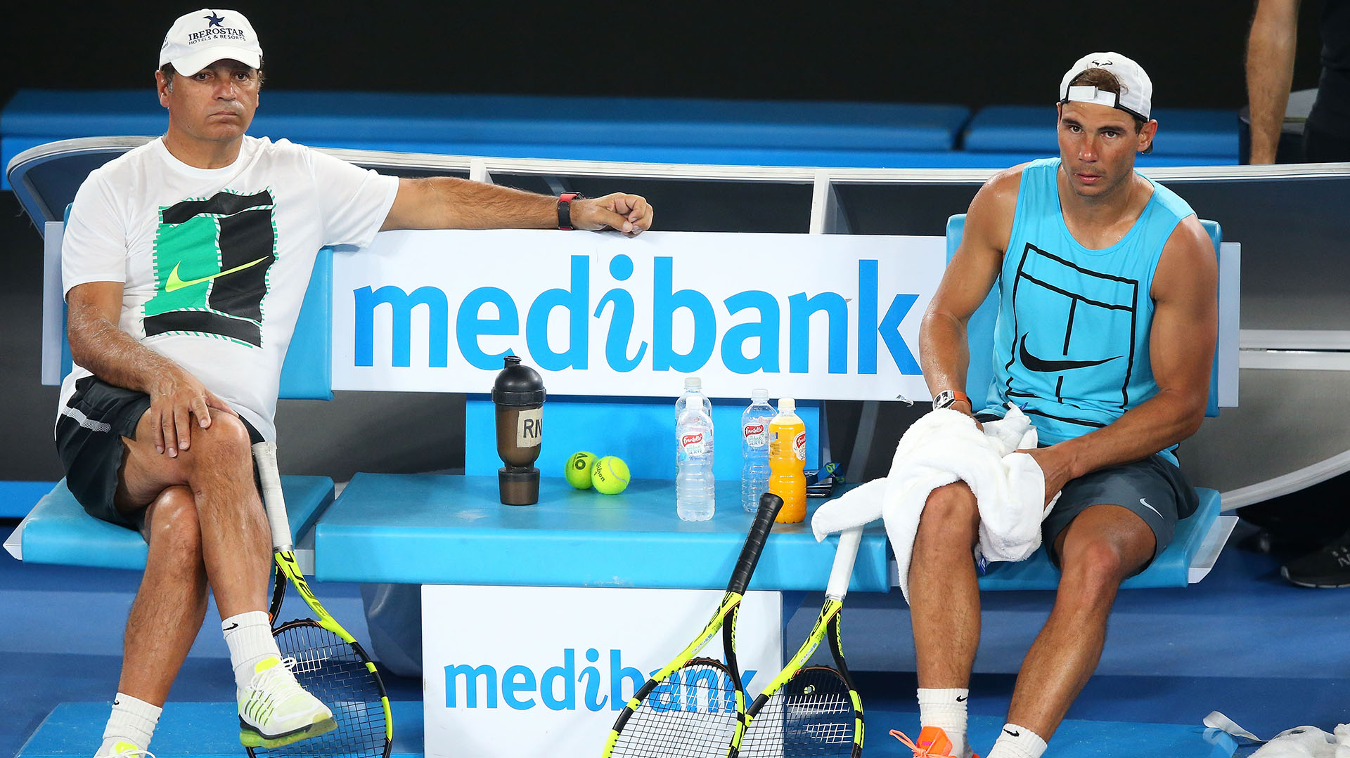 Rafael Nadal y Toni Nadal