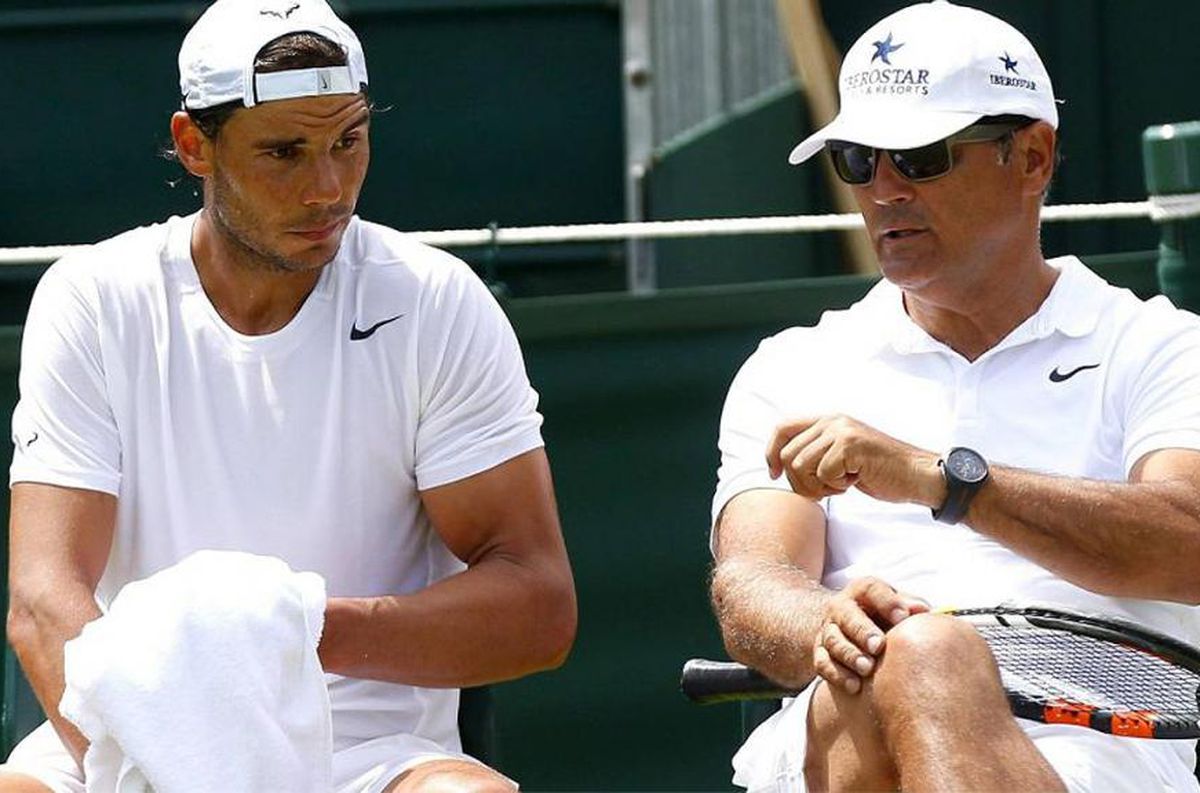 Rafael Nadal y Toni Nadal