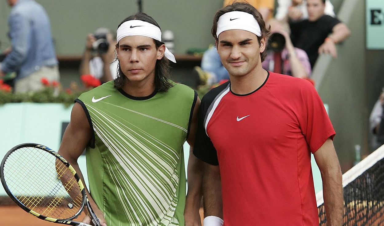 Rafael Nadal y Roger Federer