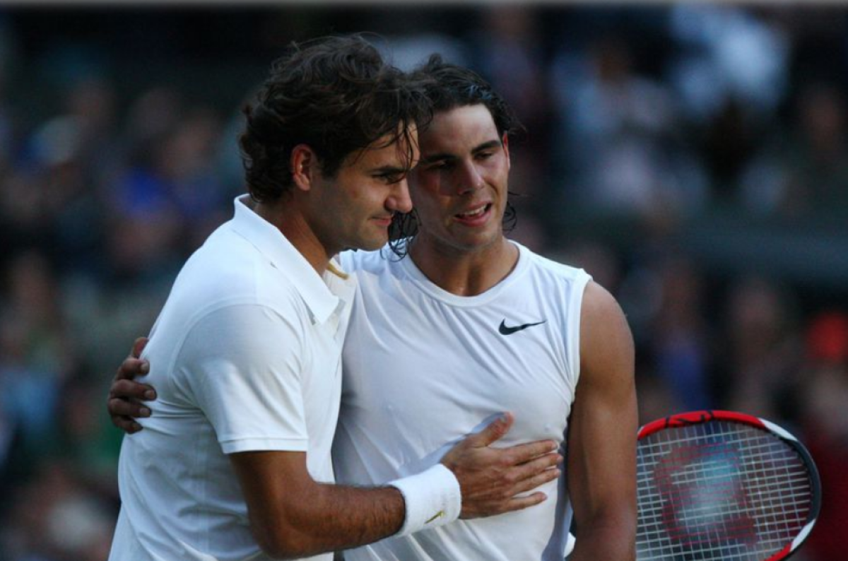 Rafael Nadal y Roger Federer