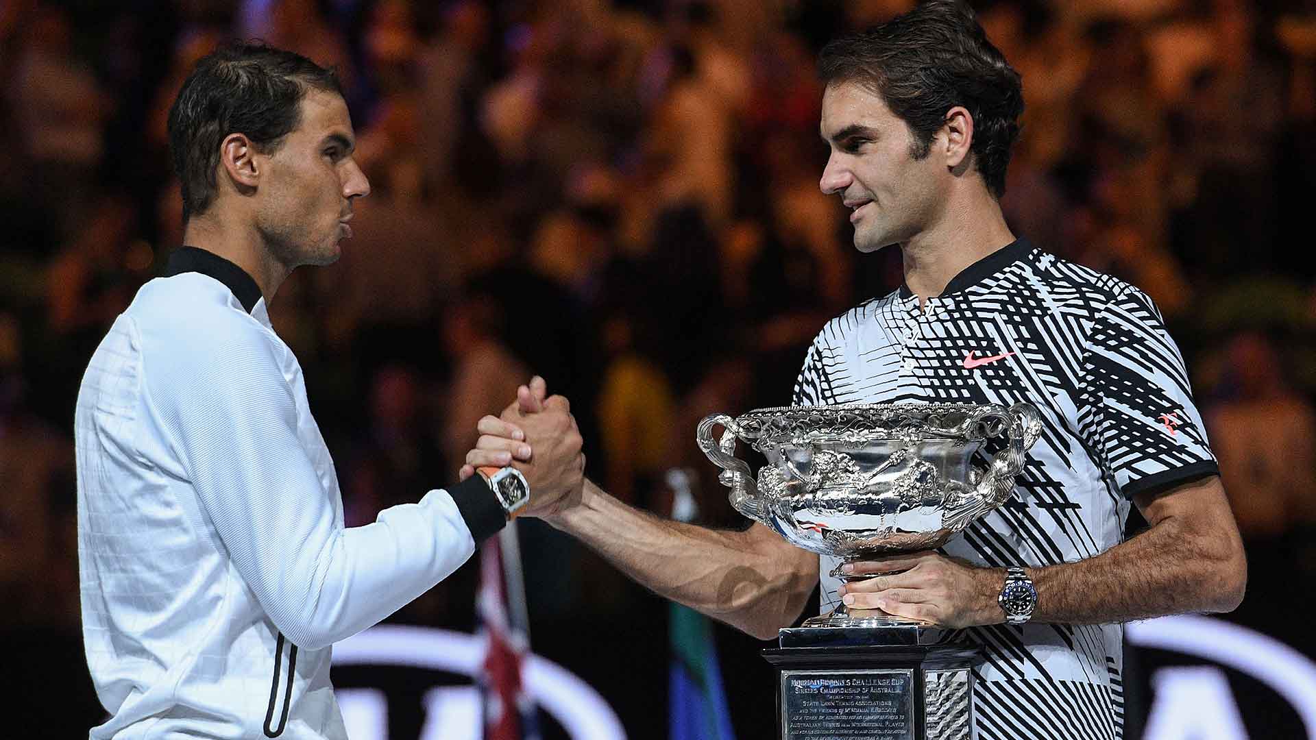 Rafael Nadal y Roger Federer